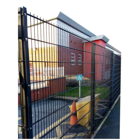 Picture of 2.4m High 656 Twin Wire Mesh Fencing Kit (2.5m) | Anti-Climb, High Security, Durable & Attractive | Dig-In & Base Plated Options