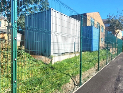 Picture of 1.5m High V Mesh 45 Security Fencing Extra Panel