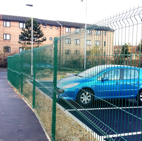 Picture of 1.5m High V Mesh 45 Security Fencing Extra Panel