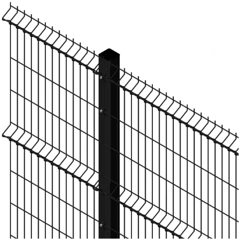 Picture of 1.5m High V Mesh 45 Security Fencing Extra Panel